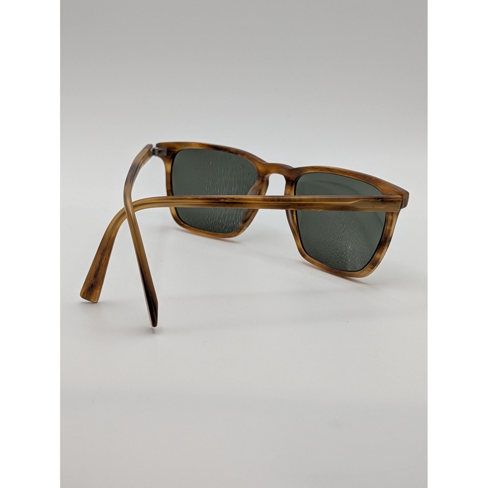 Warby Parker Sutton 271 Square Eyeglass Frames Woodgrain Tortoise 53-18-145